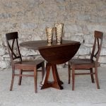 Eiffel Table with Single X Chairs