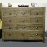 Metro Rough Cut 9-Drawer Dresser