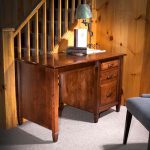 Rocky Mountain Highlight Single Pedestal Desk