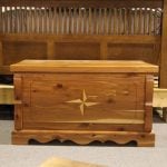 Cedar Chest with Single Star