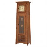 McCoy Clock with Glass Panel Door