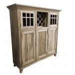 Vienna Cabinet with wine rack