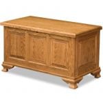 Triple Raised Panel Cedar Chest