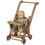 Oak doll stroller