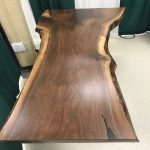 91 inch long Black Walnut Pub Table - Image 2