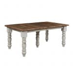 farmhouse extendable dining table