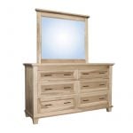 Algonquin 6 Drawer Dresser + Mirror - Image 2