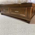 drawer detail at end of bed