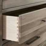 Durham 6 drawer dresser + mirror - Image 2