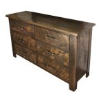 Rustic Timber dresser + mirror - Image 2