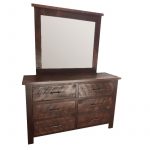 Rustic Timber dresser + mirror