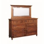 Brooklyn Tall Dresser with Deluxe Mirror