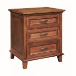 Brooklyn 3 drawer Night Stand