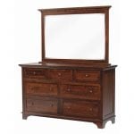 Arlington 7 drawer dresser with mirror