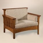 High Back Slat Chair
