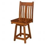Kingsbury swivel bar chair