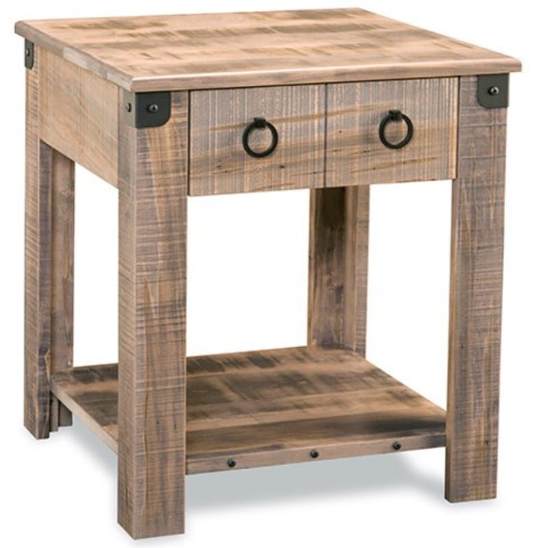 Barrelworks end table