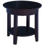 Demilune End Table