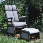 Paris High Back Swivel Glider