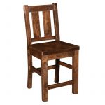 Rough Sawn Houston Bar Chair