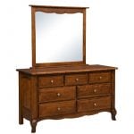 French Country 7 drawer dresser