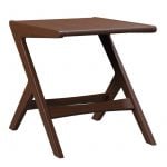 Malaya End Table Brown Maple FC Earthtone