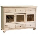 Barcelona Buffet with sliding glass doors