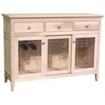 Monterey buffet with sliding doors