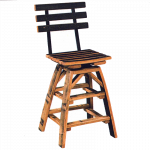 Swivel Barrel Stool