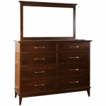 Courtland Tall Dresser and Mirror