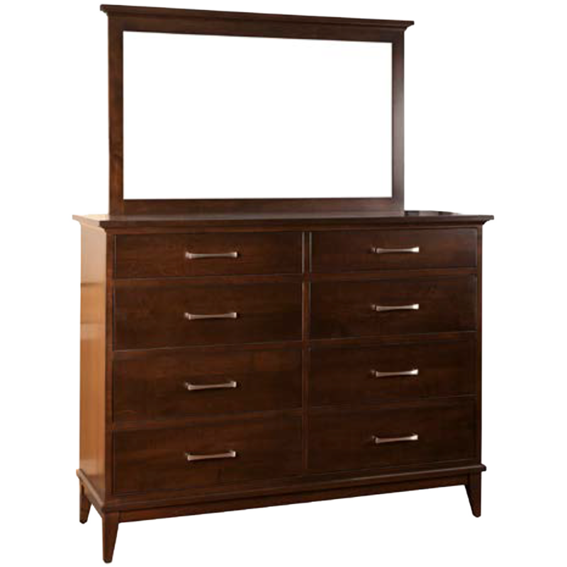 Courtland Tall Dresser and Mirror