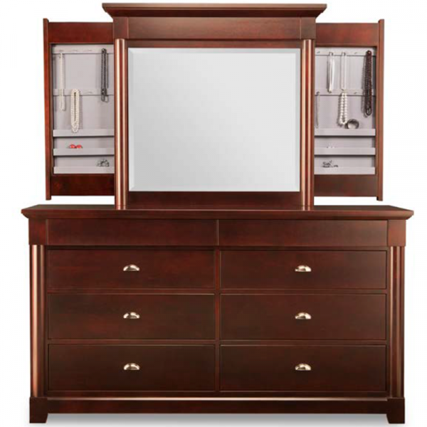 Hudson Valley Dresser with Jewellery Mirror