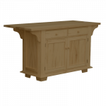 Simplicity Seating Island with feet - front
