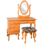 $ drawer Queen Anne Dressing Table