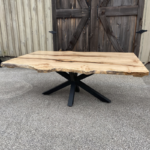Table with epoxy