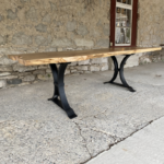 Elm live edge table