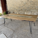 spalted maple dining table - 96" long