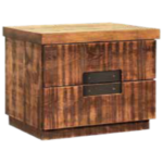 Arthur 2 drawer night stand