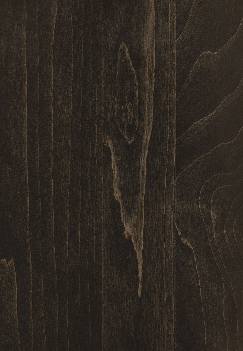 Coal Black Brown Maple