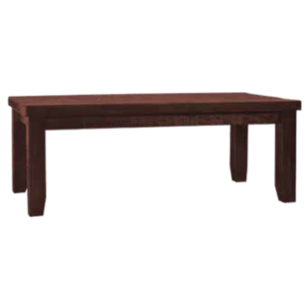 Farmhouse coffee table no shelf