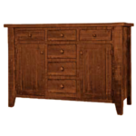 Farmhouse rough sawn sideboard