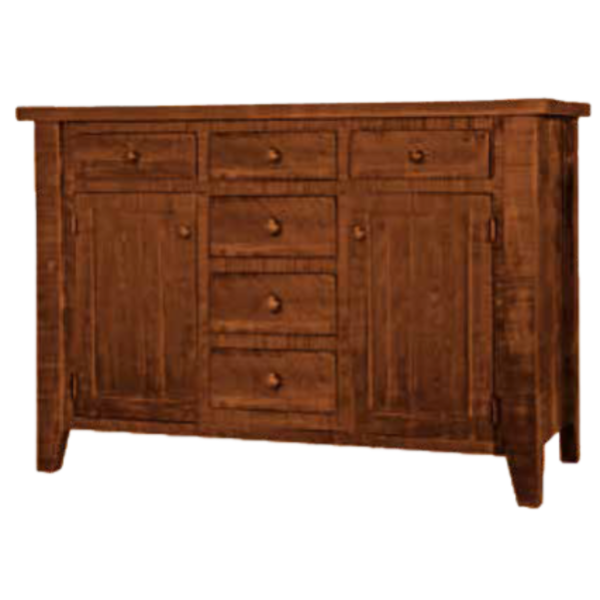 Farmhouse rough sawn sideboard