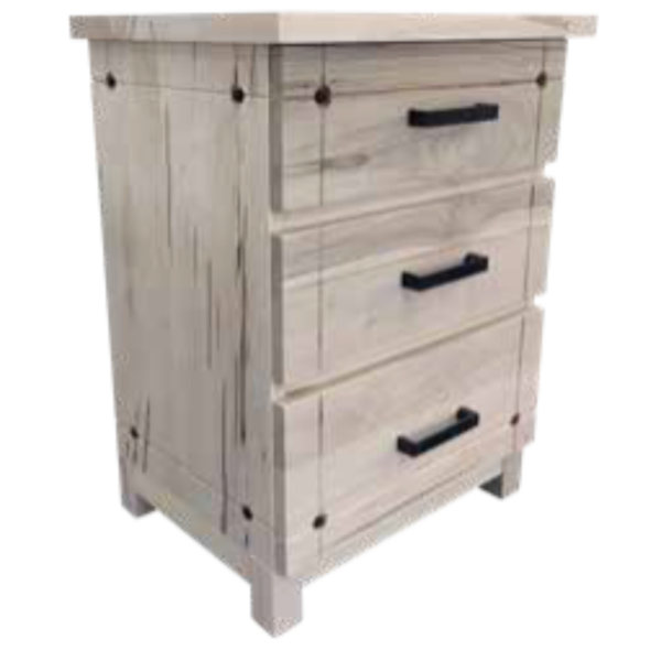 Heritage 3 drawer night stand