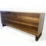 side view of credenza