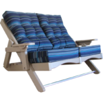 Caribbean Folding Love Seat