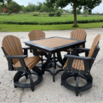 Pub height Patio set