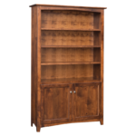 6' Linwood Bookcase w/doors