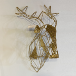 Wire Deer Head