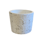 small round planter