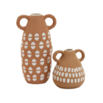 Vase with loop handles